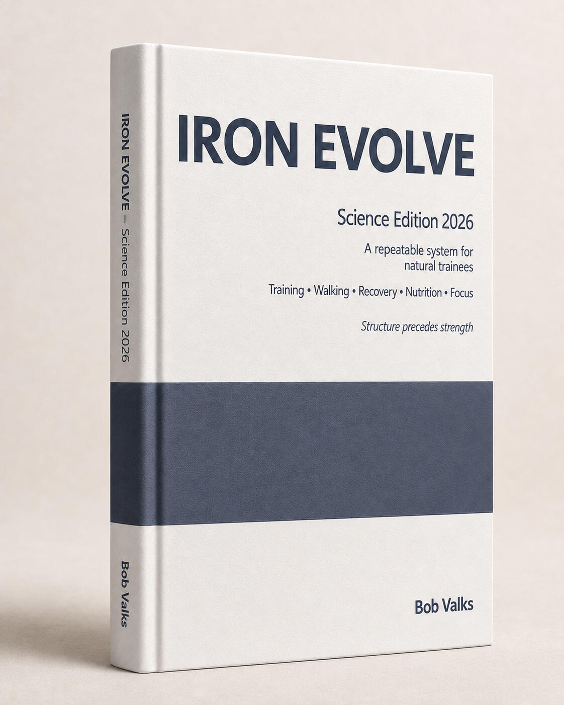 Iron Evolve – Science Edition 2026 book mockup